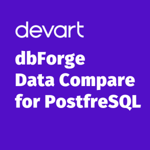 dbForge Data Compare for PostfreSQL