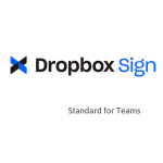 Dropbox Sign Standard for Teams