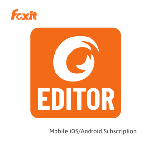 Foxit PDF Editor Mobile iOS/Android Subscription License