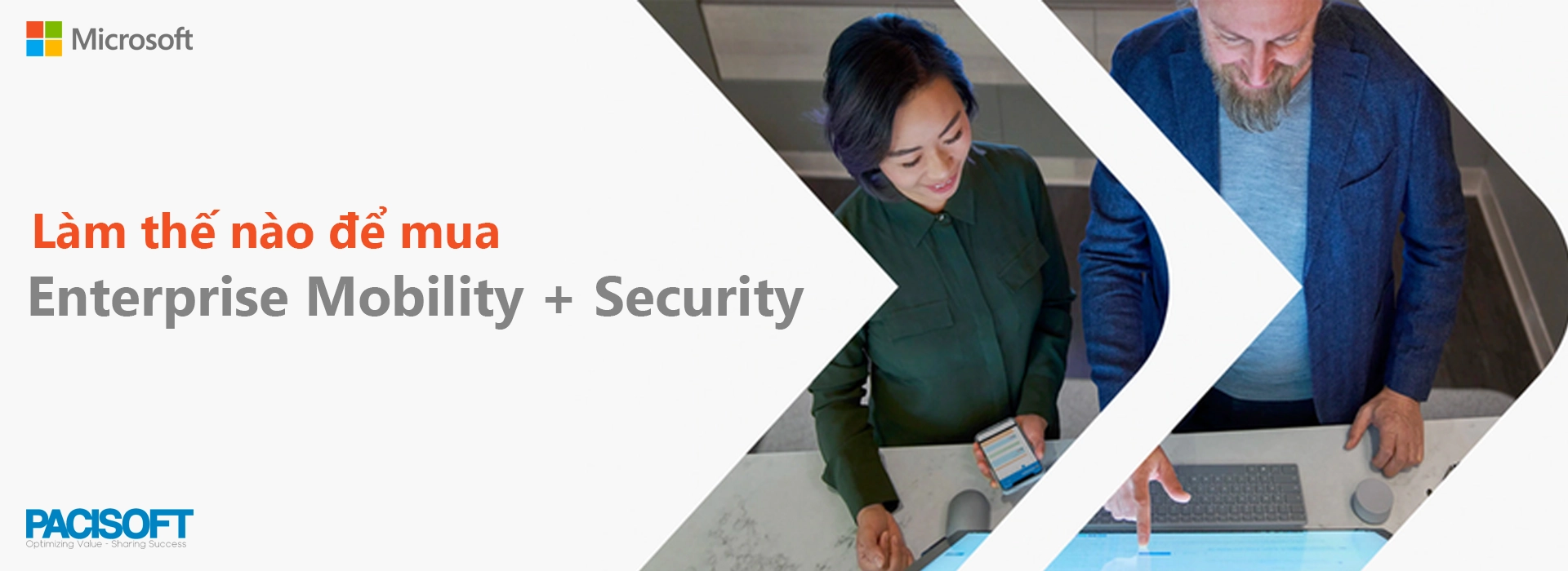 Làm thế nào để mua Microsoft Enterprise Mobility + Security bản quyền